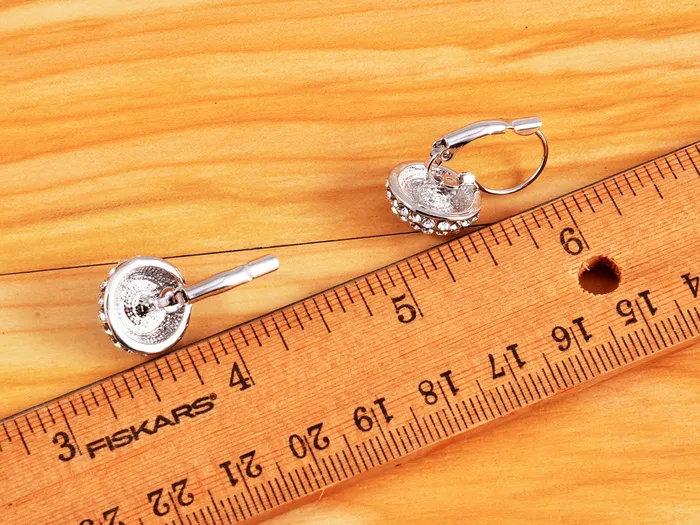 Alilang Swarovski Crystal Sapphire Blue Element Stud Earrings Earrings Alilang Swarovski Crystal Sapphire Blue Element Stud Earrings Earrings