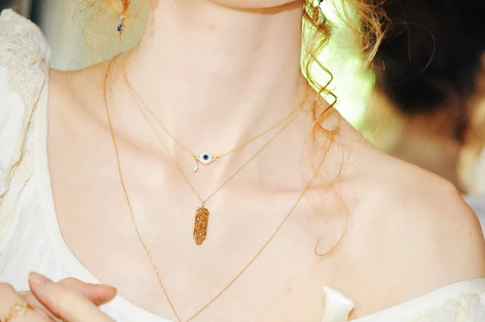 Aquarius Written in the Stars Necklace Sofia Zakia Necklaces