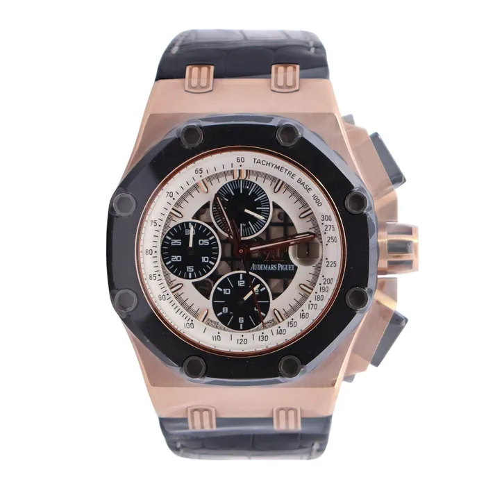 Audemars Piguet Royal Oak 44mm Openwork Dial Watch Ref 26078ROOOD002CR01 Happy Jewelers Watches Audemars Piguet Royal Oak 44mm Openwork Dial Watch Ref 26078ROOOD002CR01 Happy Jewelers Watches