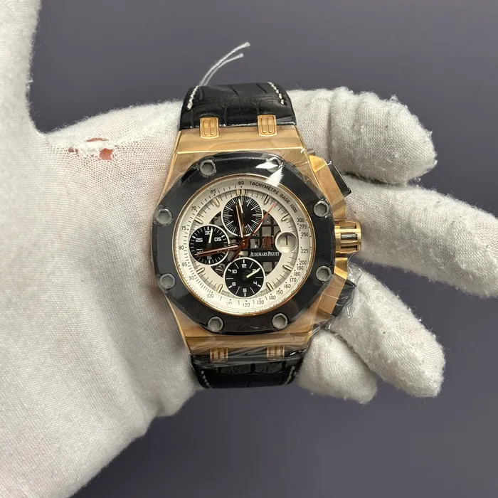 Audemars Piguet Royal Oak 44mm Openwork Dial Watch Ref 26078ROOOD002CR01 Happy Jewelers Watches Audemars Piguet Royal Oak 44mm Openwork Dial Watch Ref 26078ROOOD002CR01 Happy Jewelers Watches