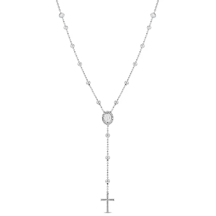 Ball Chain Rosary Cross Toddler Kids Girls PendantNecklace Religious Sterling Silver Kids Necklaces Pendants Necklaces Ball Chain Rosary Cross Toddler Kids Girls PendantNecklace Religious Sterling Silver Kids Necklaces Pendants Necklaces
