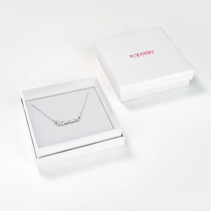 Bliss Custom Name Womens Necklace Sterling Silver Womens Necklaces Necklaces