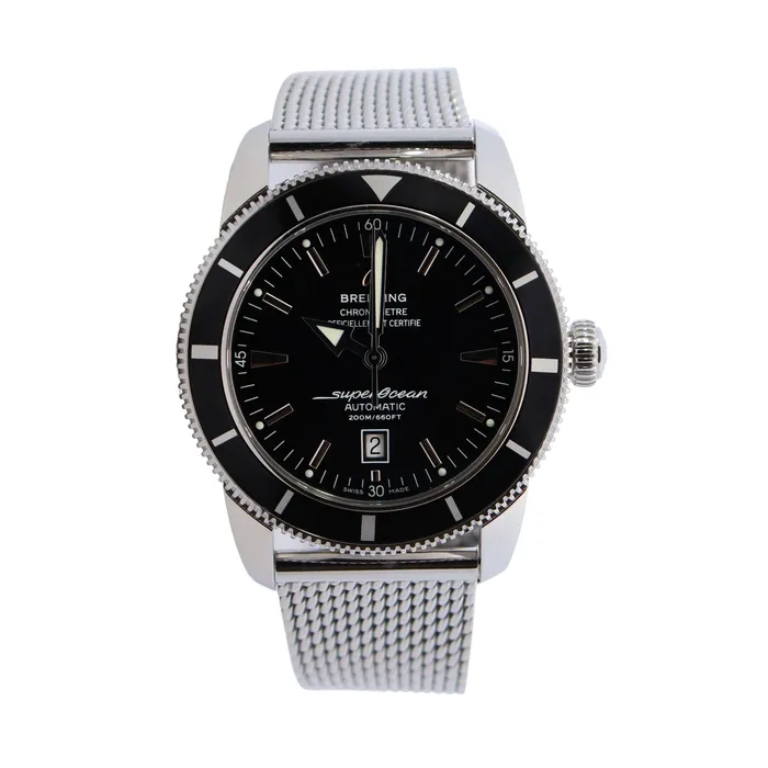 Breitling Superocean 46mm Black Dial Watch Ref A1732024 Happy Jewelers Watches Breitling Superocean 46mm Black Dial Watch Ref A1732024 Happy Jewelers Watches