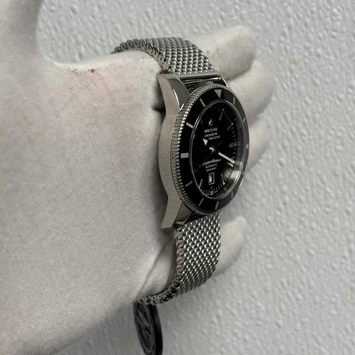 Breitling Superocean 46mm Black Dial Watch Ref A1732024 Happy Jewelers Watches Breitling Superocean 46mm Black Dial Watch Ref A1732024 Happy Jewelers Watches