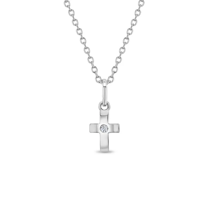Dazzling CZ Cross Kids Childrens Girls PendantNecklace Sterling Silver Kids Necklaces Pendants Necklaces Dazzling CZ Cross Kids Childrens Girls PendantNecklace Sterling Silver Kids Necklaces Pendants Necklaces