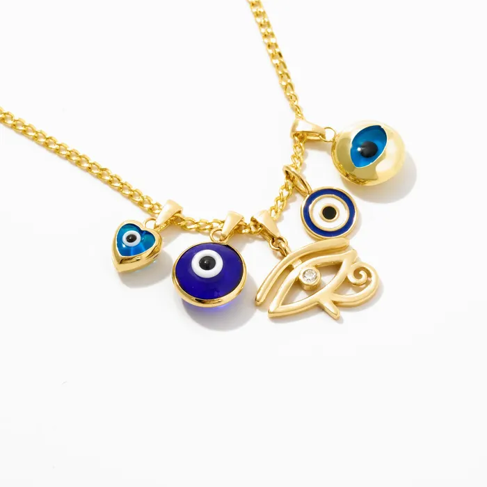 Eye of Horus Pendant Gelin Diamond Necklaces