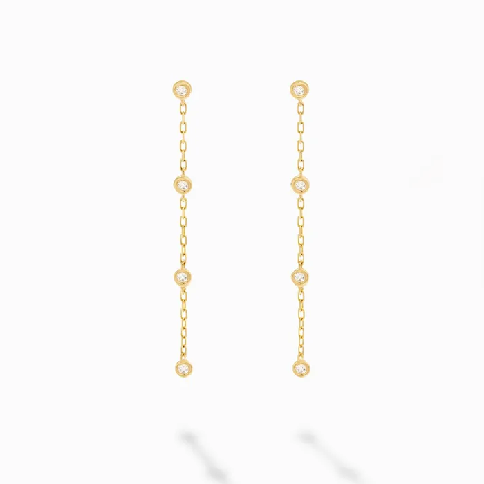 Gelin Diamond Earrings Diamonds by the Yard Drop Earrings