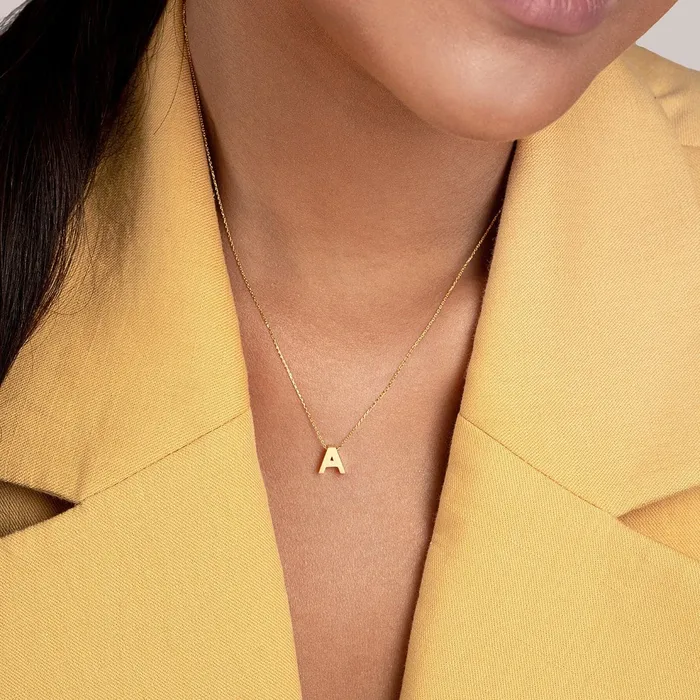 Gelin Diamond Necklaces Initial Necklaces