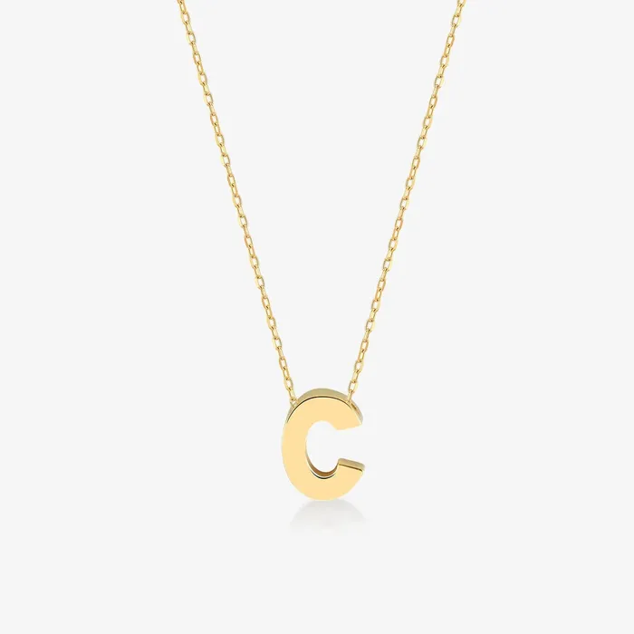 Gelin Diamond Necklaces Initial Necklaces