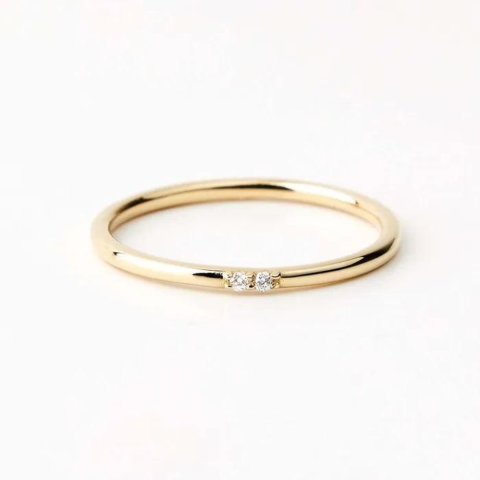 Gelin Diamond Rings Diamond Minimalist Ring