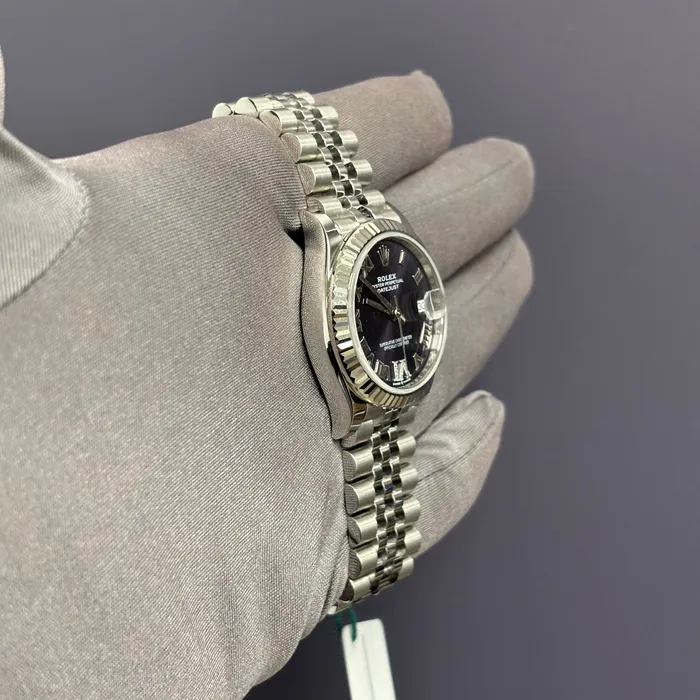 Happy Jewelers Rolex Datejust 31mm Purple Dial Watch Ref 278274 Watches Happy Jewelers Rolex Datejust 31mm Purple Dial Watch Ref 278274 Watches