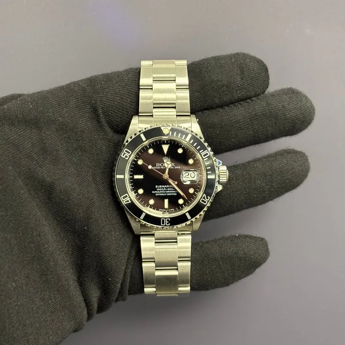Happy Jewelers Rolex Submariner 40mm Black Dial Watch Ref 16610 Watches Happy Jewelers Rolex Submariner 40mm Black Dial Watch Ref 16610 Watches