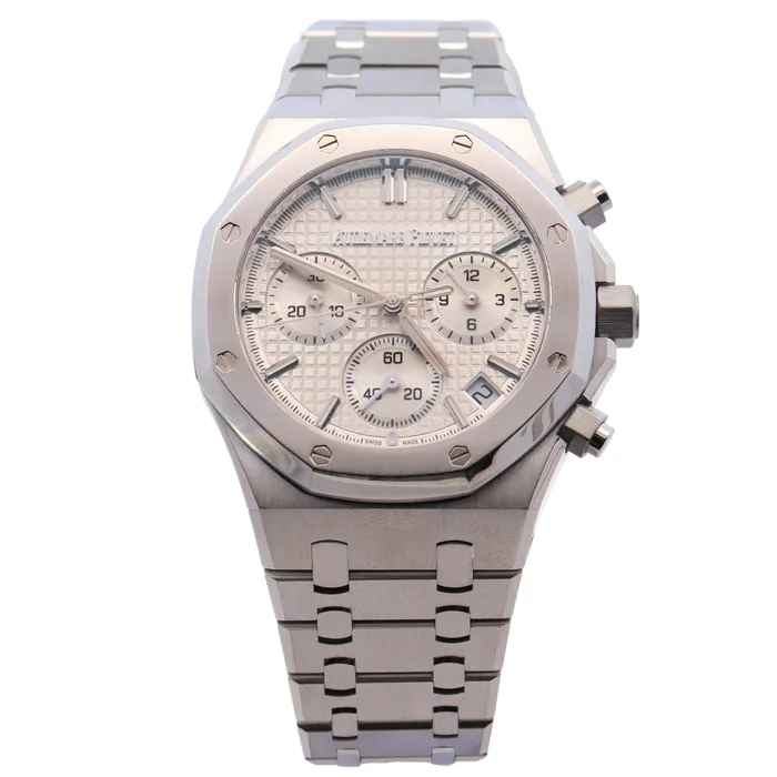 Happy Jewelers Watches Audemars Piguet Royal Oak 41mm Silver Dial Watch Ref 26240STOO1320ST03 Happy Jewelers Watches Audemars Piguet Royal Oak 41mm Silver Dial Watch Ref 26240STOO1320ST03