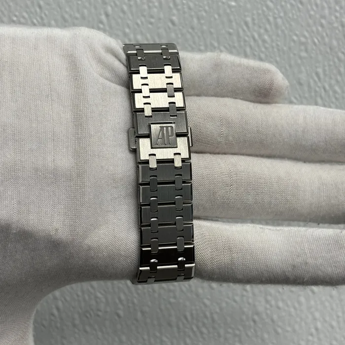 Happy Jewelers Watches Audemars Piguet Royal Oak 41mm Silver Dial Watch Ref 26240STOO1320ST03 Happy Jewelers Watches Audemars Piguet Royal Oak 41mm Silver Dial Watch Ref 26240STOO1320ST03