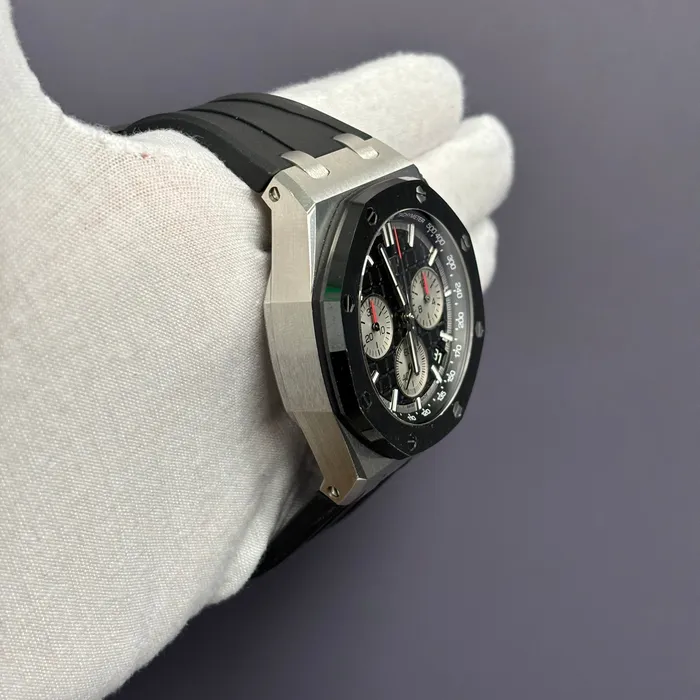 Happy Jewelers Watches Audemars Piguet Royal Oak 43mm Black Dial Watch Ref 26420SOOOA002CA01 Happy Jewelers Watches Audemars Piguet Royal Oak 43mm Black Dial Watch Ref 26420SOOOA002CA01