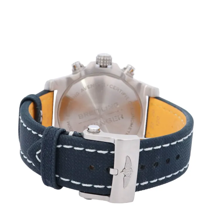 Happy Jewelers Watches Breitling Avenger Chronograph Stainless Steel 45mm Blue Chronograph Dial Watch Reference A13317101C1X2
