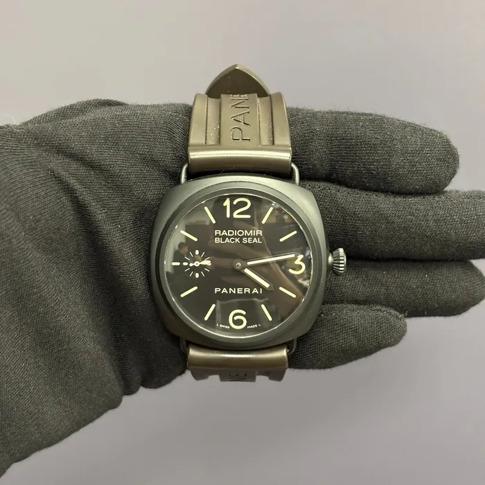 Happy Jewelers Watches Panerai Radiomir 44mm Black Dial Watch Ref PAM00292 Happy Jewelers Watches Panerai Radiomir 44mm Black Dial Watch Ref PAM00292
