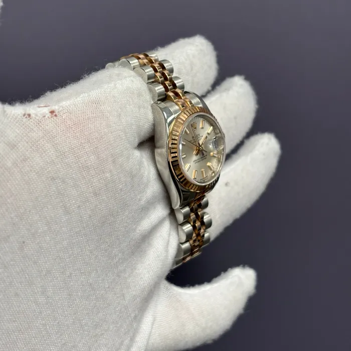Happy Jewelers Watches Rolex Datejust 26mm Silver Dial Watch Ref 179171 Happy Jewelers Watches Rolex Datejust 26mm Silver Dial Watch Ref 179171