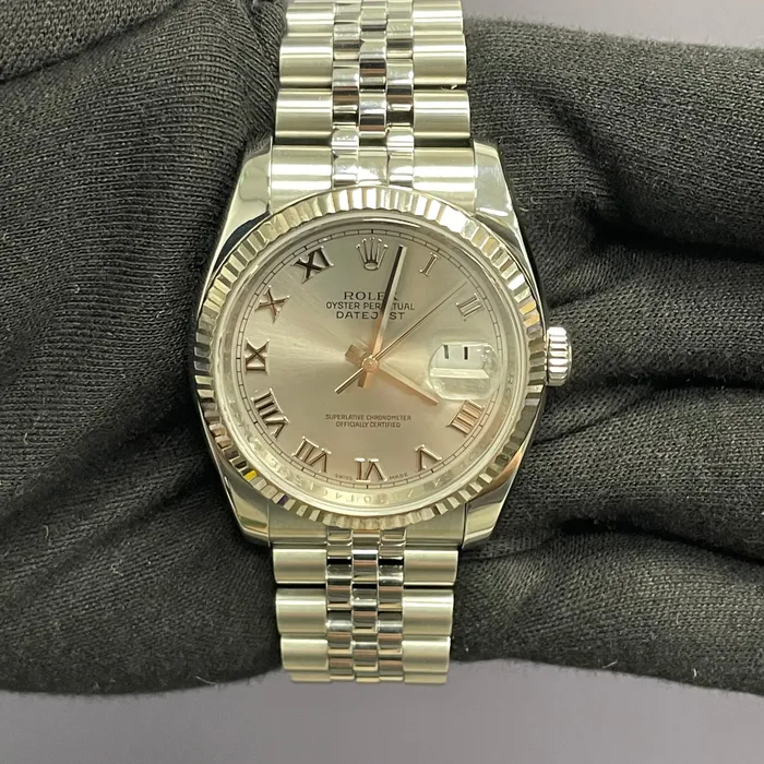 Happy Jewelers Watches Rolex Datejust 36mm Silver Dial Watch Ref 116234 Happy Jewelers Watches Rolex Datejust 36mm Silver Dial Watch Ref 116234
