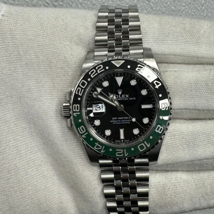 Happy Jewelers Watches Rolex GMTMaster II 40mm Black Dial Watch Ref 126720VTNR Happy Jewelers Watches Rolex GMTMaster II 40mm Black Dial Watch Ref 126720VTNR