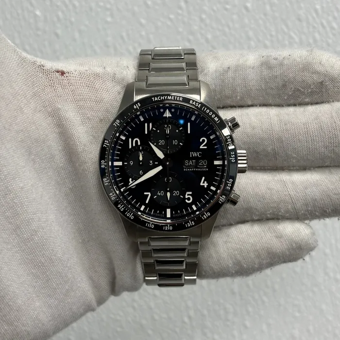 IWC Pilot 41mm Black Dial Watch Ref IW388304 Happy Jewelers Watches IWC Pilot 41mm Black Dial Watch Ref IW388304 Happy Jewelers Watches