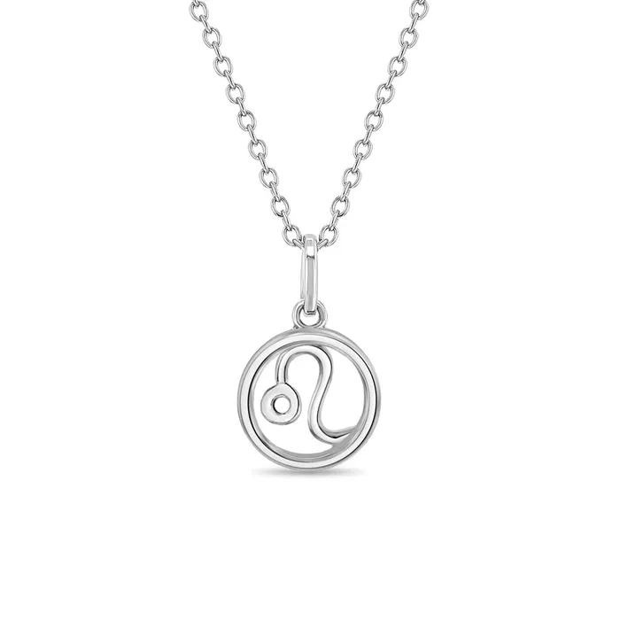 Kids Necklaces Pendants Necklaces Zodiac Medal Leo Kids Childrens Girls PendantNecklace Sterling Silver Kids Necklaces Pendants Necklaces Zodiac Medal Leo Kids Childrens Girls PendantNecklace Sterling Silver