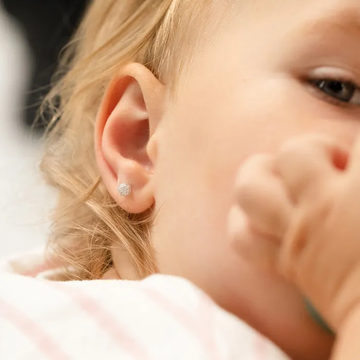 Kids Screw Back Earrings Earrings Small Ball of Gems CZ 4mm Baby Toddler Kids Earrings Screw Back Sterling Silver Kids Screw Back Earrings Earrings Small Ball of Gems CZ 4mm Baby Toddler Kids Earrings Screw Back Sterling Silver