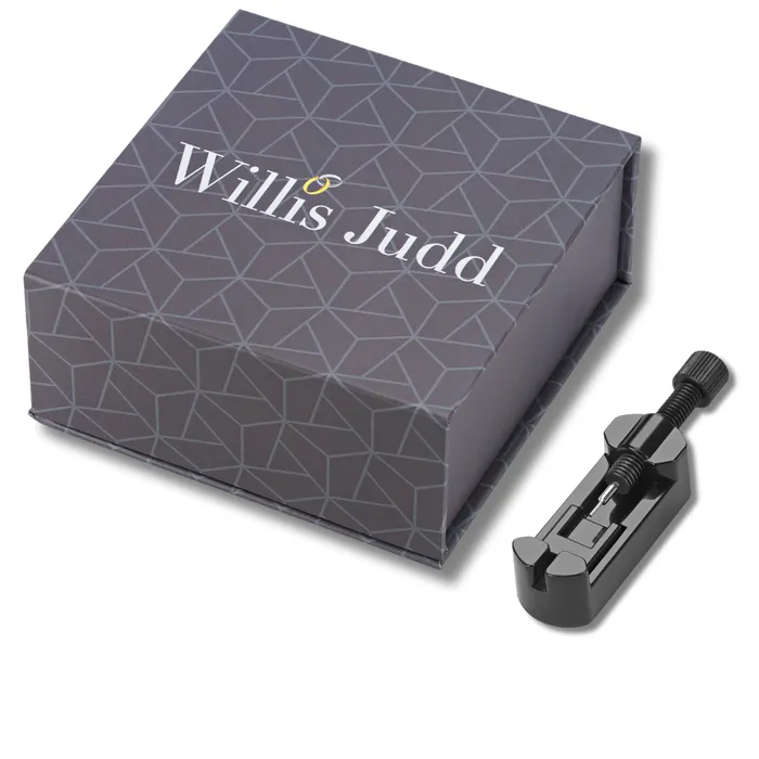 Mens Strong Magnetic Bracelet Double Magnets Per Link Willis Judd Bracelets