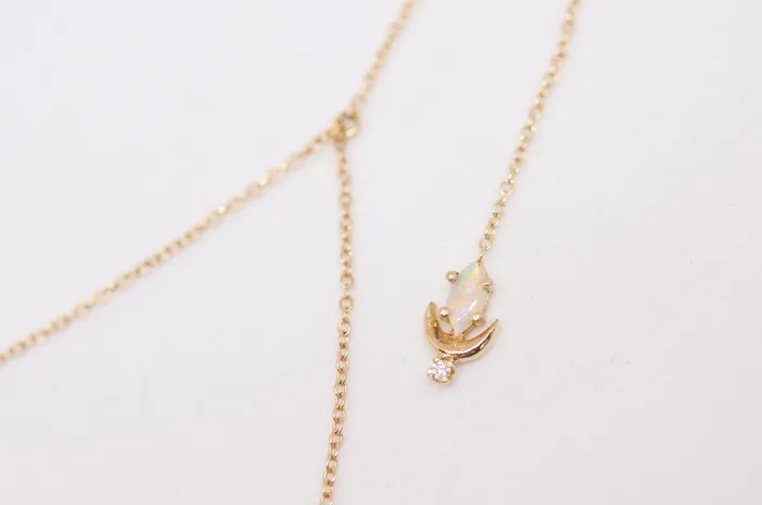 morphejewelry Necklaces Lvna Lariat Necklace