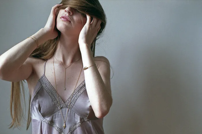 morphejewelry Necklaces Lvna Lariat Necklace