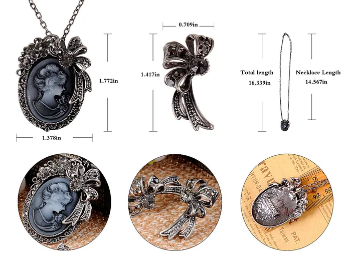 Necklaces Alilang Sculpted Yellow Rose Embellished Leaves Pendant Necklace Earrings Set Necklaces Alilang Sculpted Yellow Rose Embellished Leaves Pendant Necklace Earrings Set