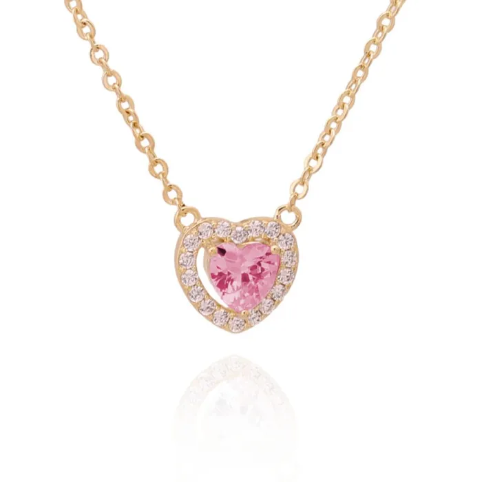 Necklaces Cameo Collection HeartShaped Solitaire Stone Pendants