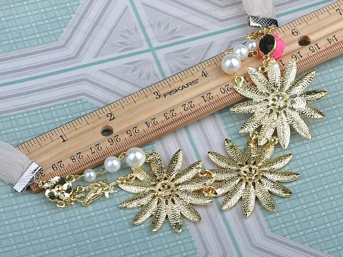 Necklaces Enamel Flower And Butterfly Bib Statement Necklace Pearl Alilang Necklaces Enamel Flower And Butterfly Bib Statement Necklace Pearl Alilang