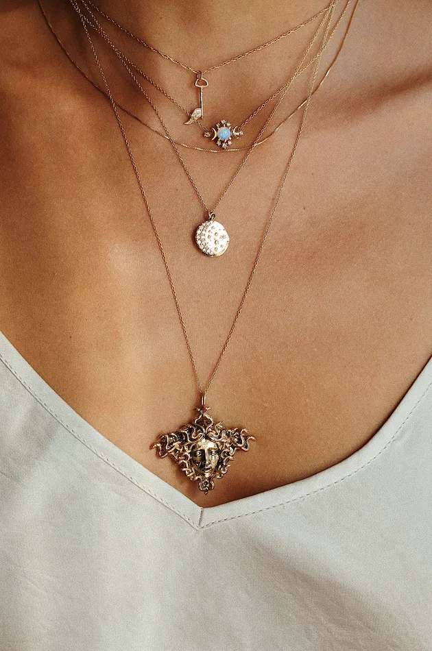 Necklaces Medusa Necklace Sofia Zakia