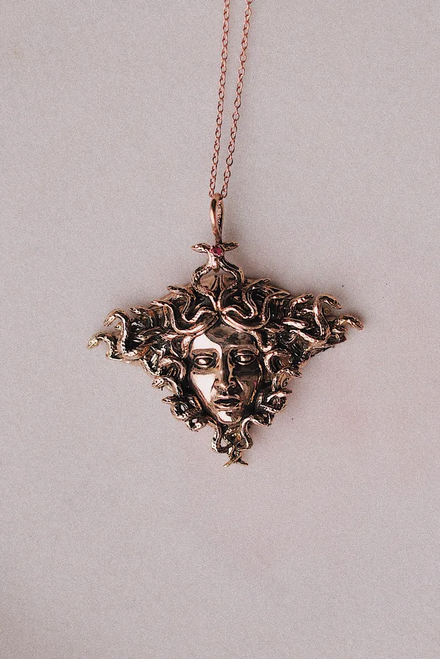 Necklaces Medusa Necklace Sofia Zakia