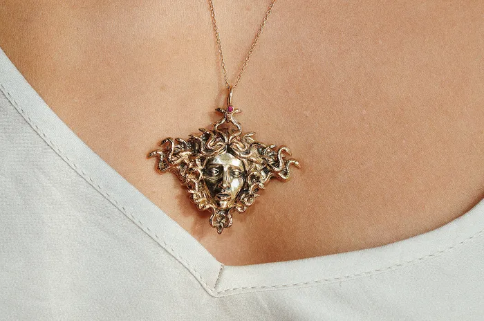Necklaces Medusa Necklace Sofia Zakia