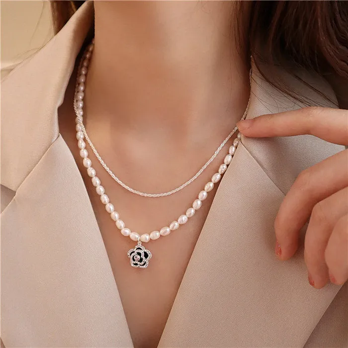 Necklaces Pearl Beaded Variety Necklace Refined by AnnaKaci