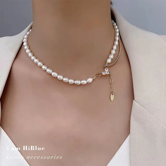 Necklaces Pearl Beaded Variety Necklace Refined by AnnaKaci