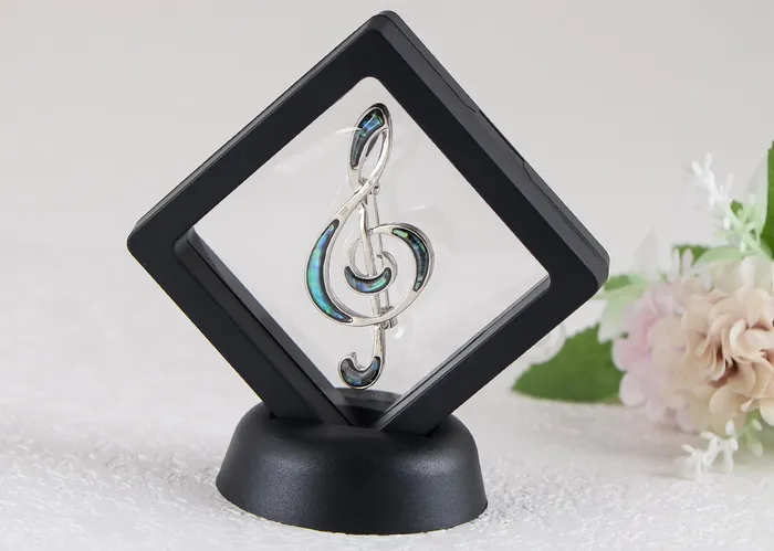 Necklaces Refined by AnnaKaci Silver Tone Abalone Shell Music Note Brooch Pin Pendant Simple Accessories Gifts for Party Banquet New Years Necklaces Refined by AnnaKaci Silver Tone Abalone Shell Music Note Brooch Pin Pendant Simple Accessories Gifts for Party Banquet New Years