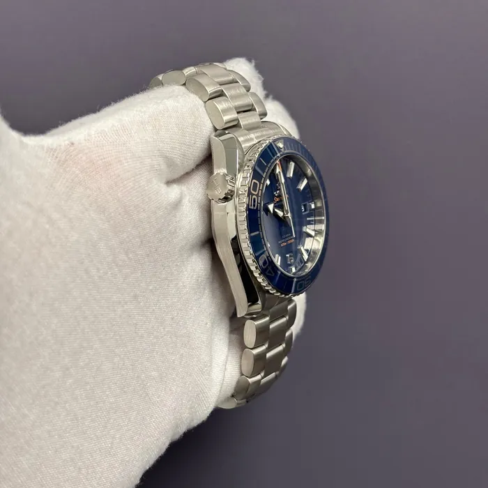 Omega Seamaster 435mm Blue Dial Watch Ref 21530442103001 Happy Jewelers Watches Omega Seamaster 435mm Blue Dial Watch Ref 21530442103001 Happy Jewelers Watches