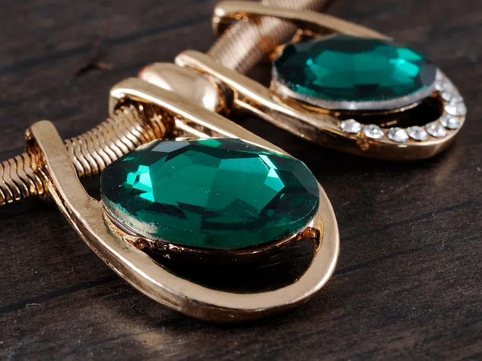 Oval Emerald Gemss Classic Necklace Alilang Necklaces Oval Emerald Gemss Classic Necklace Alilang Necklaces