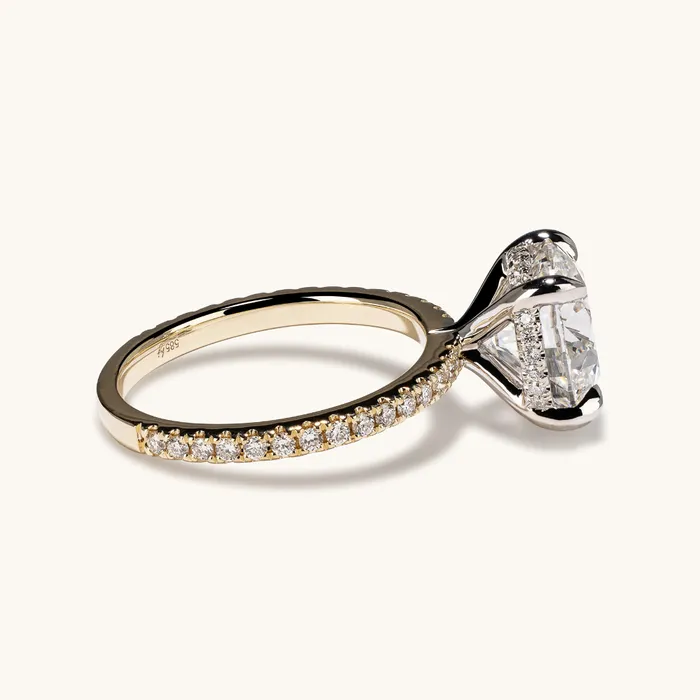 Rings Happy Jewelers 257 Round Lab Diamond Engagement Ring