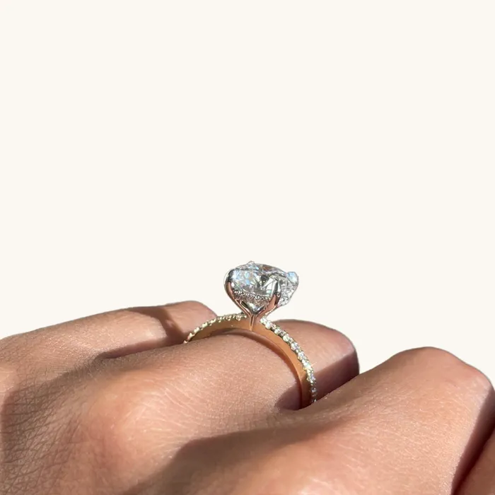 Rings Happy Jewelers 257 Round Lab Diamond Engagement Ring
