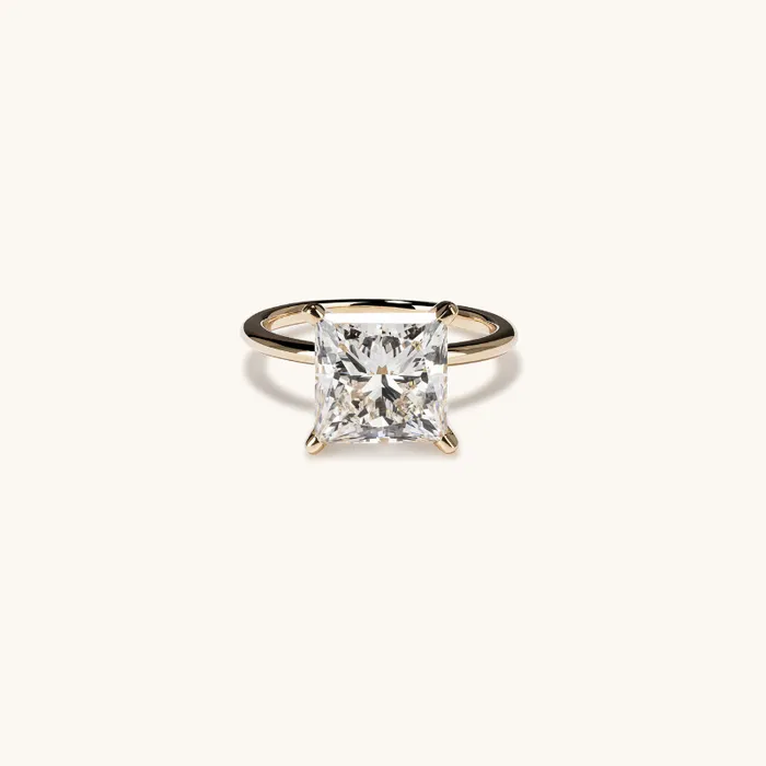 Rings Happy Jewelers 407 Princess Lab Diamond Engagement Ring