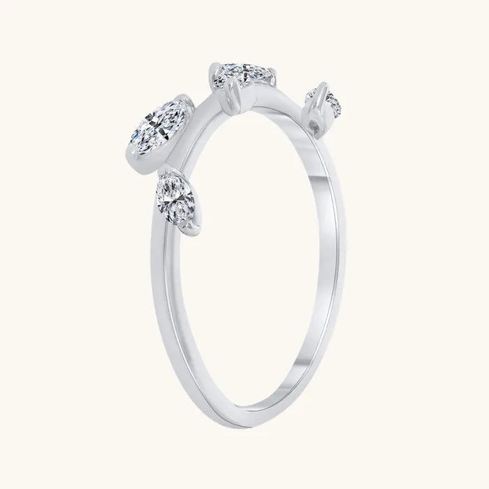 Rings The Diamond Leaf Ring Happy Jewelers