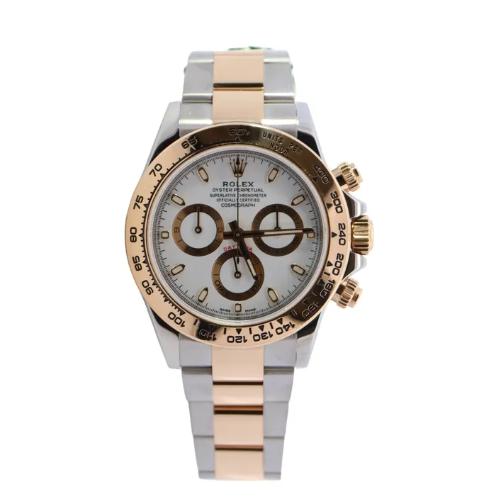 Rolex Daytona 40mm White Dial Watch Ref 116503 Happy Jewelers Watches