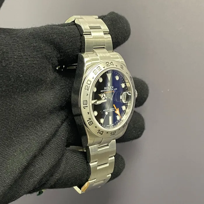 Rolex Explorer II 42mm Black Dial Watch Ref 216570 Happy Jewelers Watches Rolex Explorer II 42mm Black Dial Watch Ref 216570 Happy Jewelers Watches