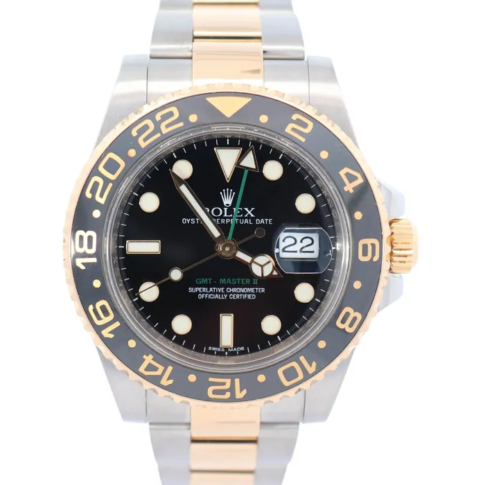 Rolex GMTMaster II 40mm Black Dial Watch Ref 116713 Happy Jewelers Watches Rolex GMTMaster II 40mm Black Dial Watch Ref 116713 Happy Jewelers Watches