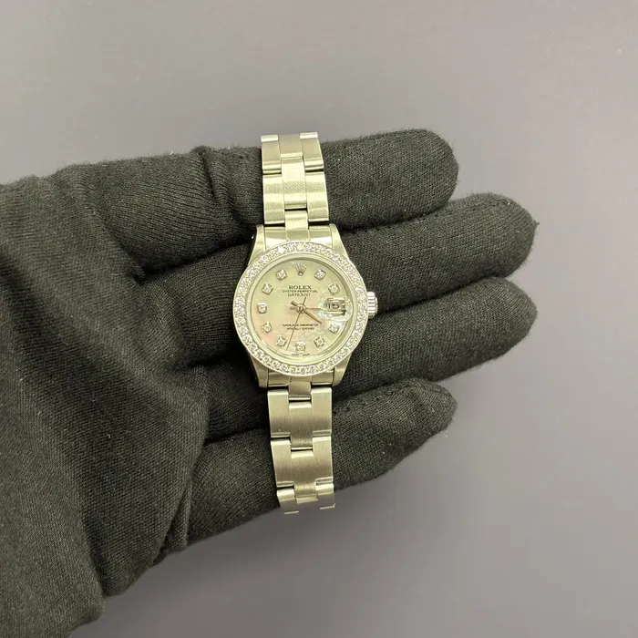 Rolex Oyster Perpetual 26mm MOP Dial Watch Ref 124300 Happy Jewelers Watches Rolex Oyster Perpetual 26mm MOP Dial Watch Ref 124300 Happy Jewelers Watches