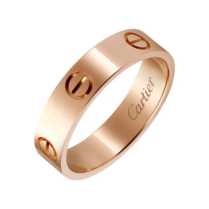 Rose Gold Cartier LOVE ring CARTIER Rings